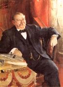 Anders Zorn President Grover Cleveland Spain oil painting artist